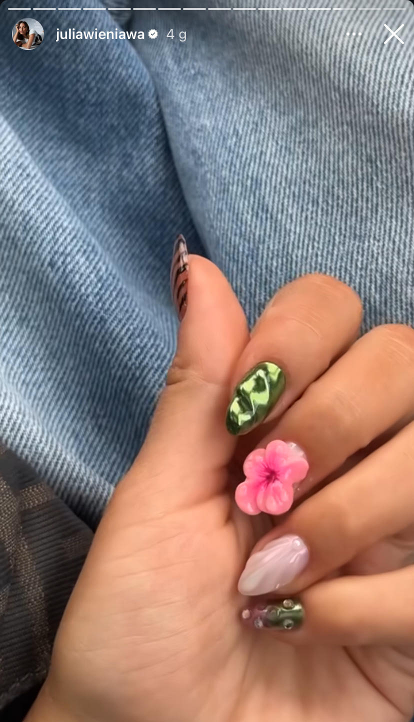 manicure 3d Julia Wieniawa