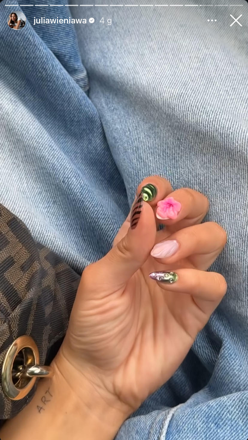 manicure 3d Julia Wieniawa