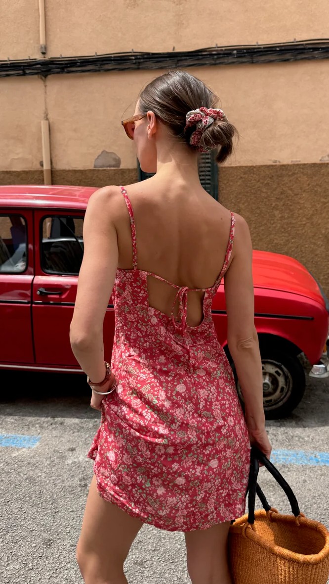 SUKIENKA ABBY FLORAL PRINT